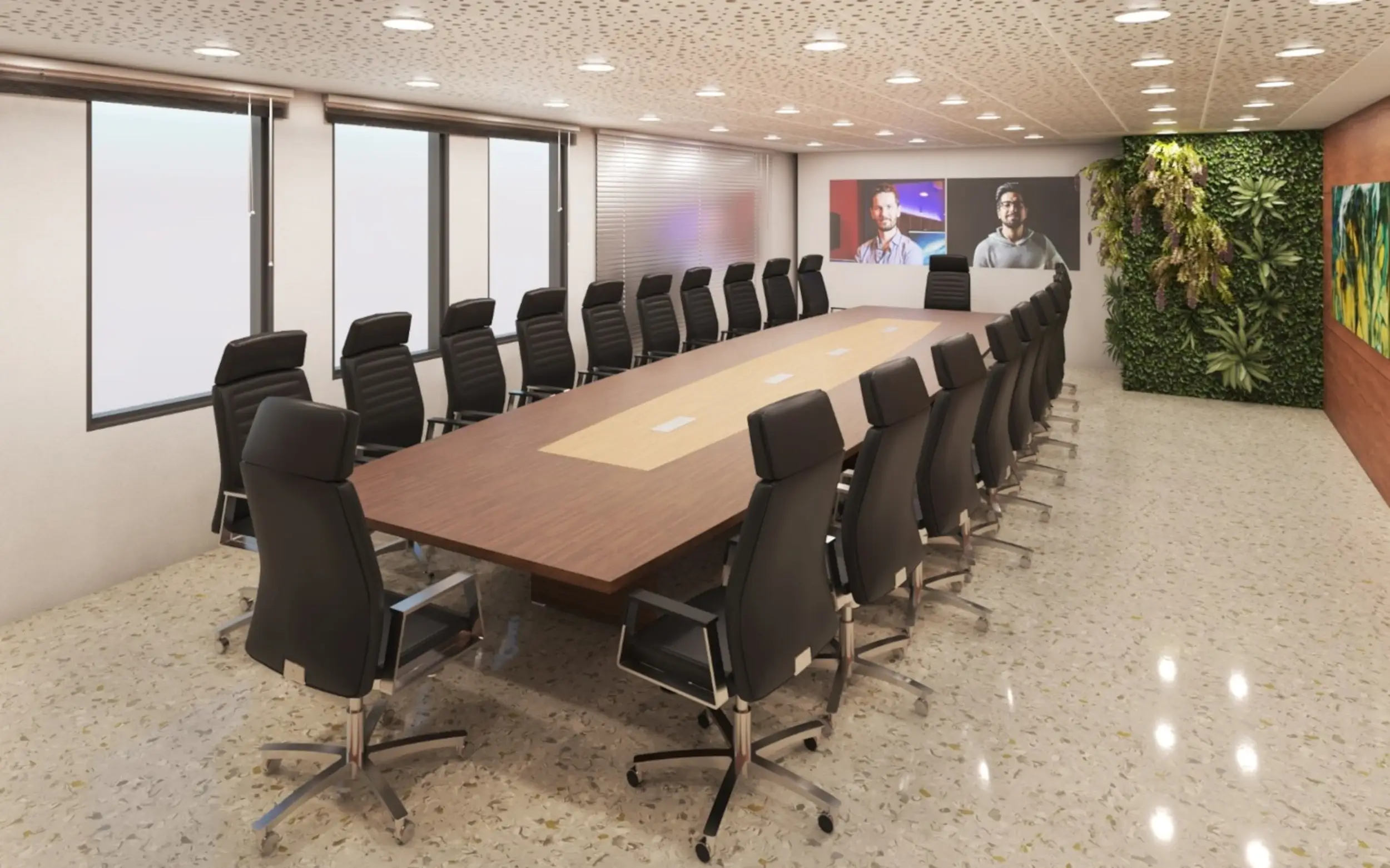 Hellenic meeting room renovation
